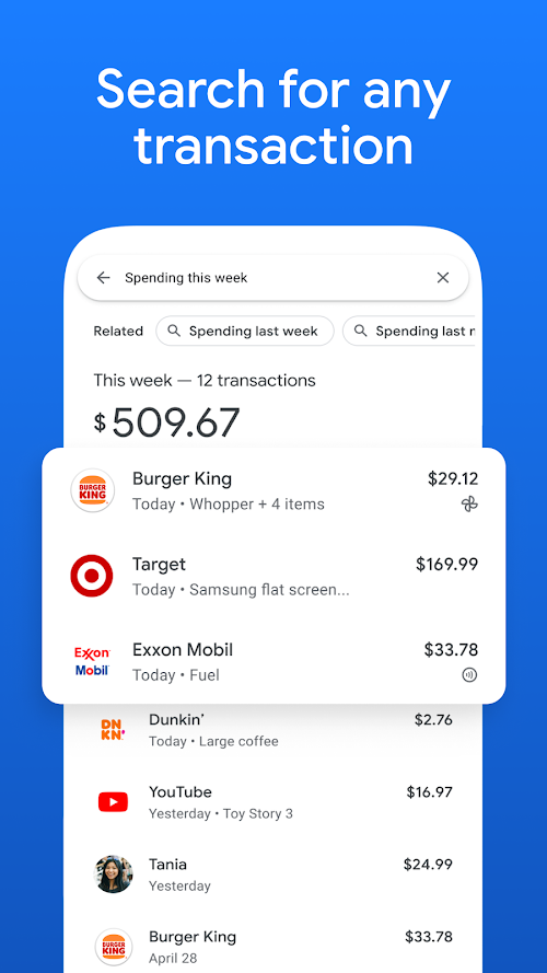 Google Pay: Save and Pay screenshot