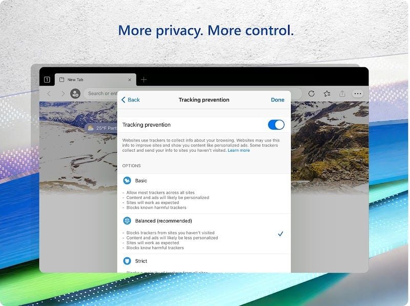 Microsoft Edge screenshot
