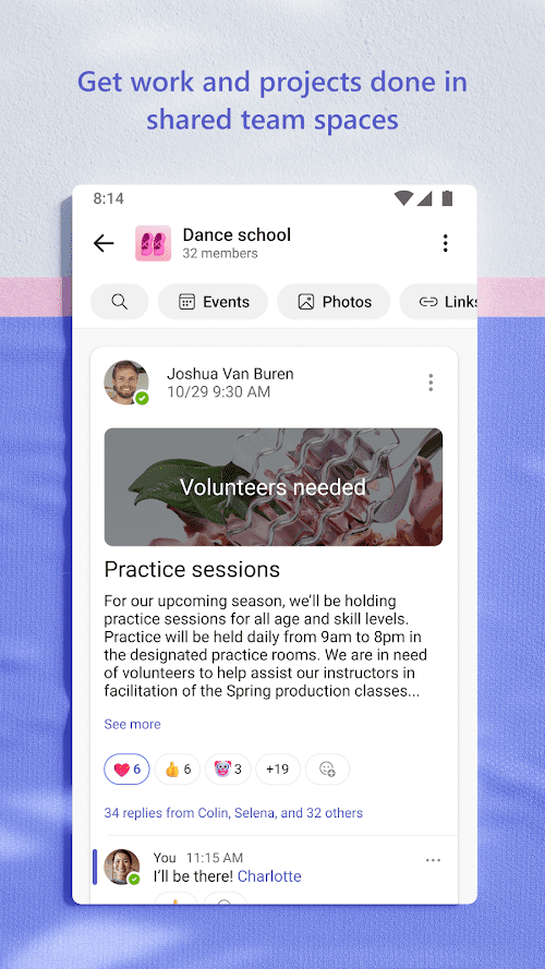 Microsoft Teams screenshot