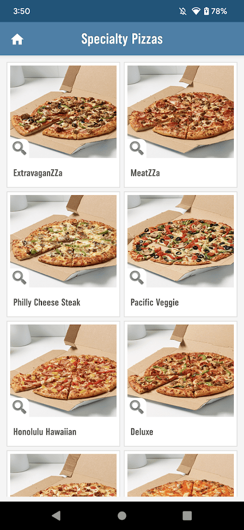 Domino's Pizza USA screenshot