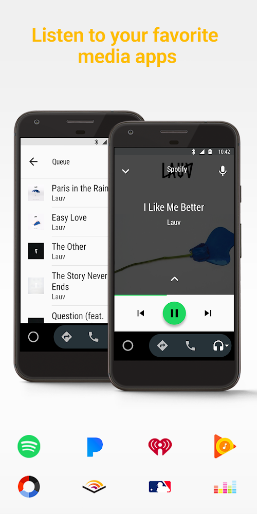 Android Auto screenshot