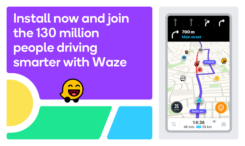 Waze screenshot
