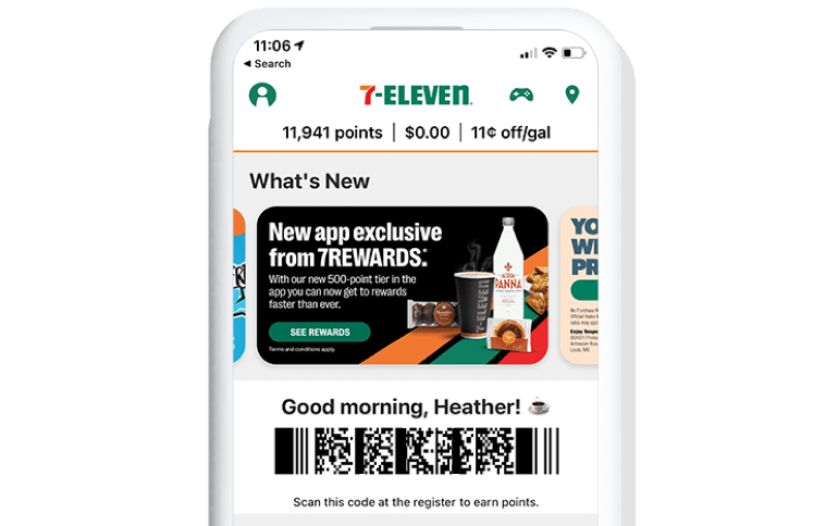 7-Eleven: Rewards & Shopping
