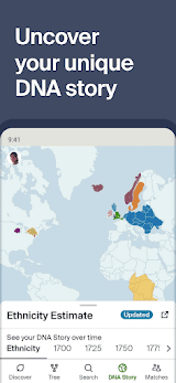Ancestry screenshot