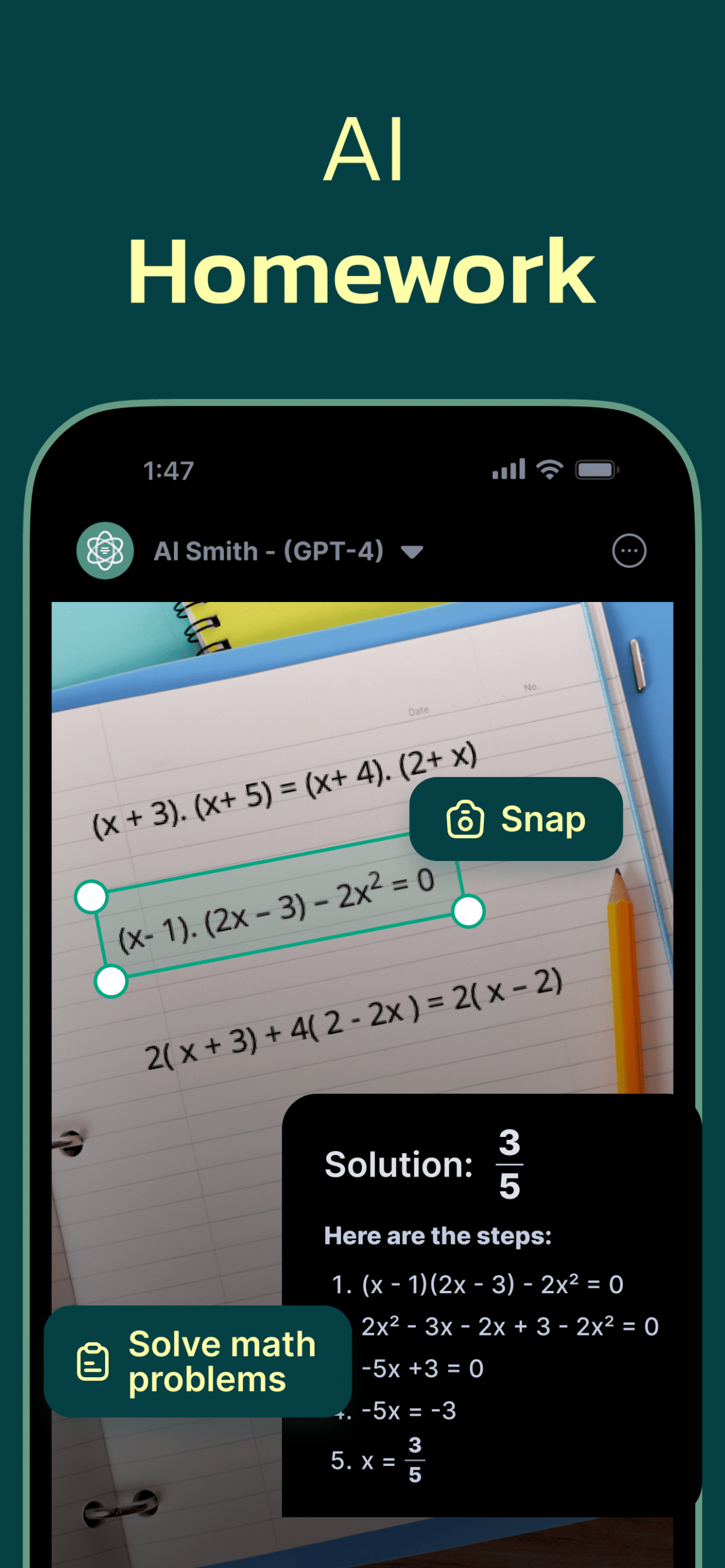 AI Chat Smith Smart Assistant screenshot