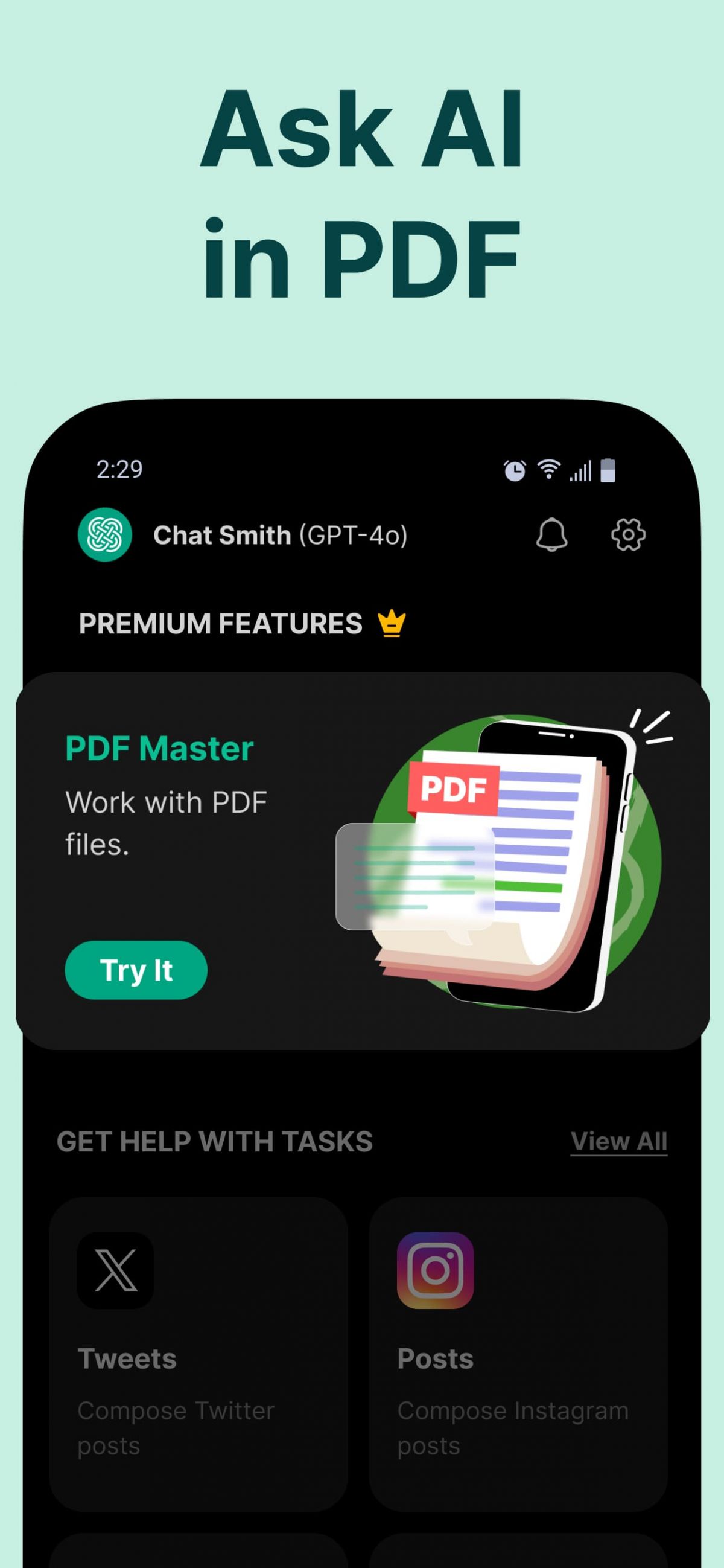 AI Chat Smith Smart Assistant screenshot