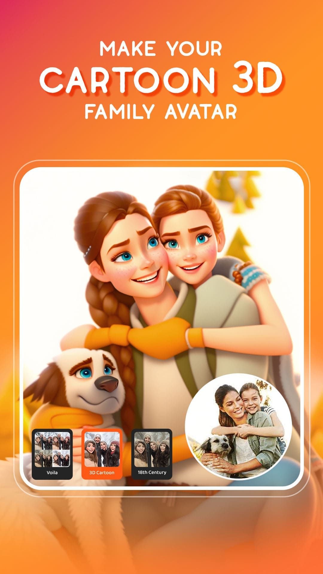 Voila AI Artist Cartoon Photo screenshot