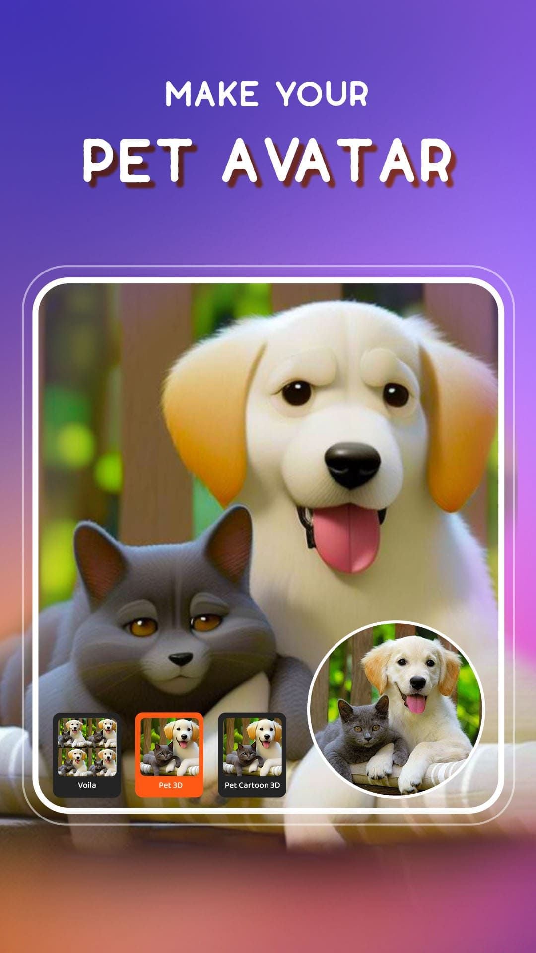 Voila AI Artist Cartoon Photo screenshot