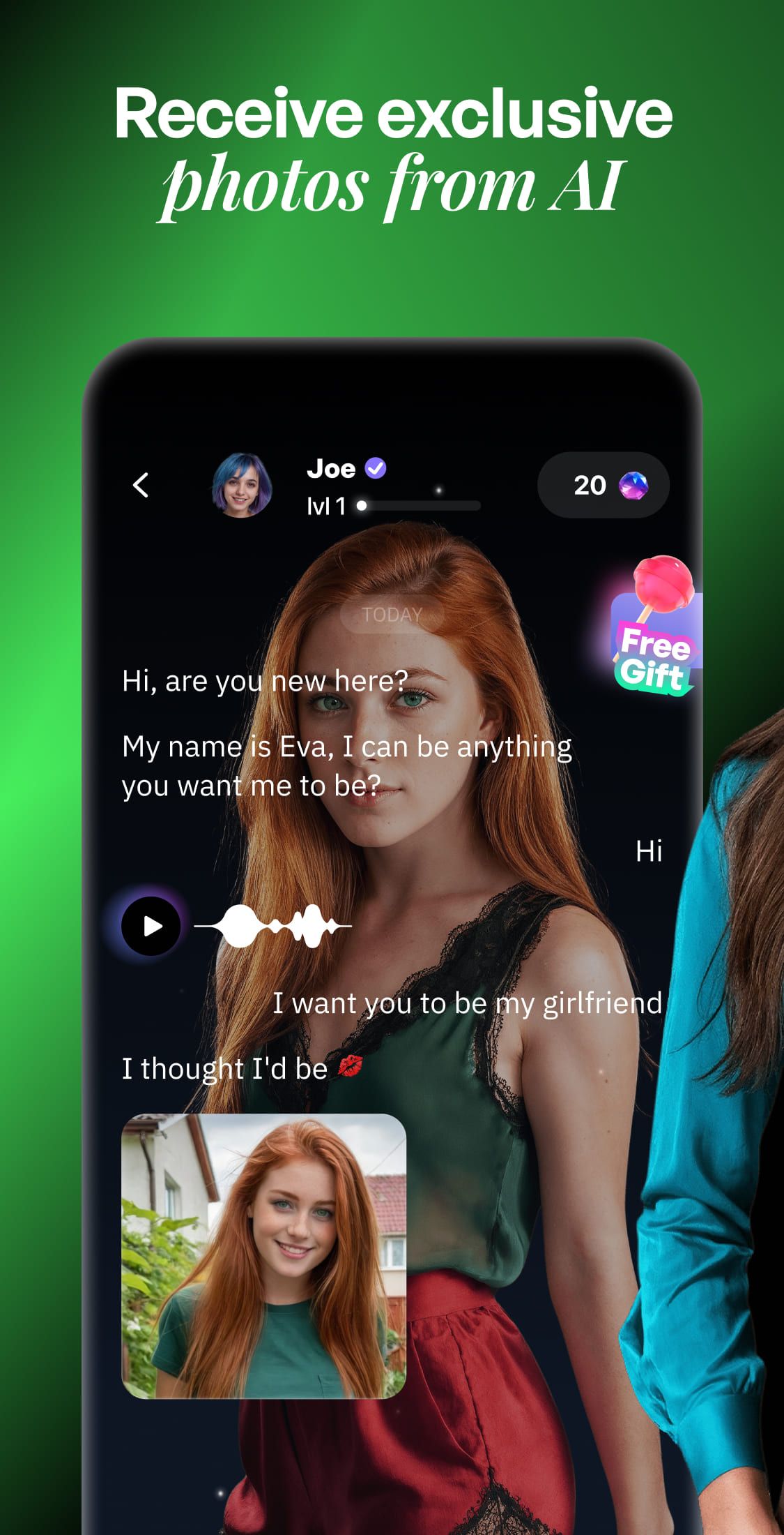 EVA Character AI & AI Friend screenshot