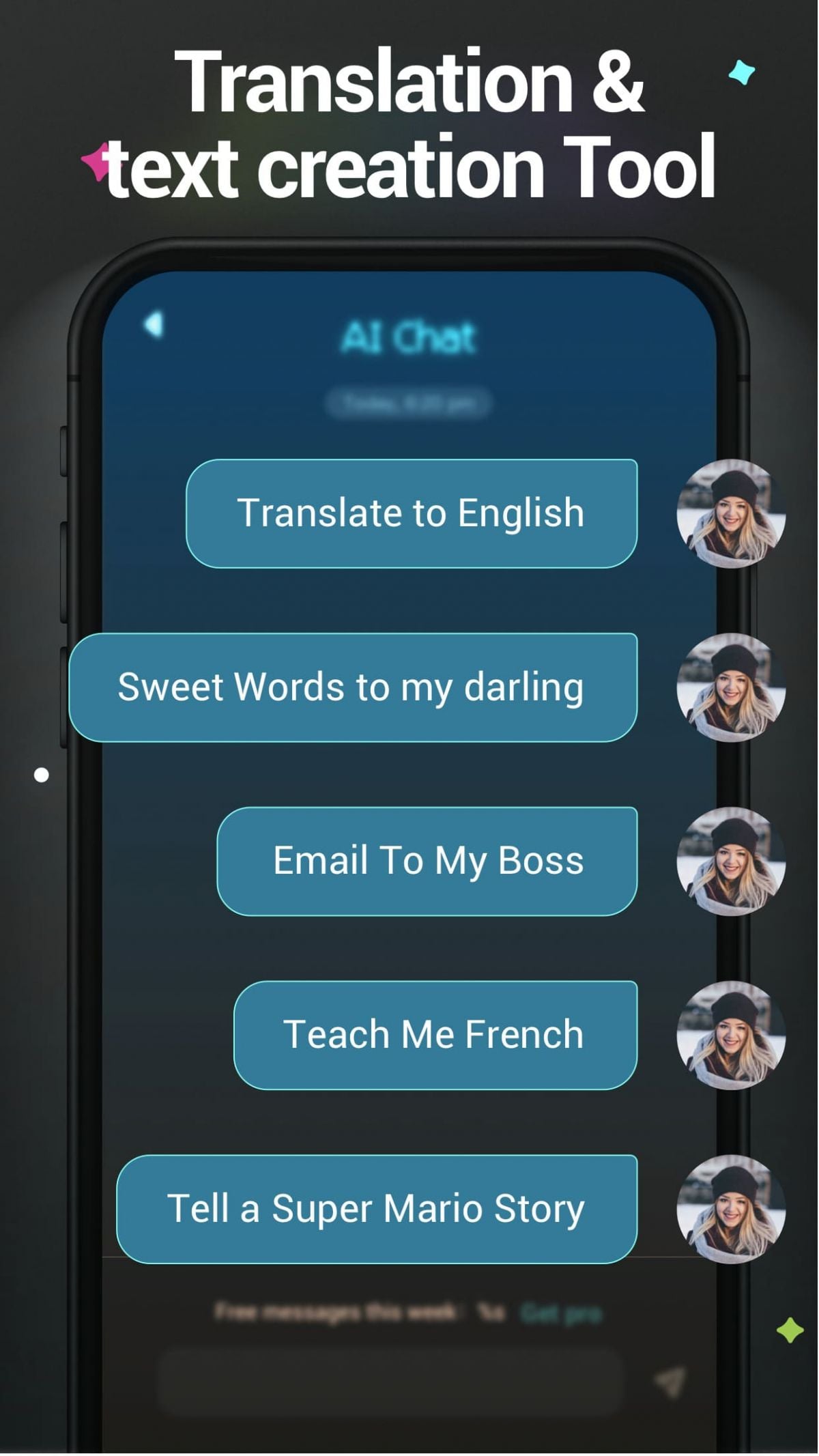 AI ChatBot AI Friend Generator screenshot
