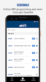 SNY: Stream Live NY Sports screenshot