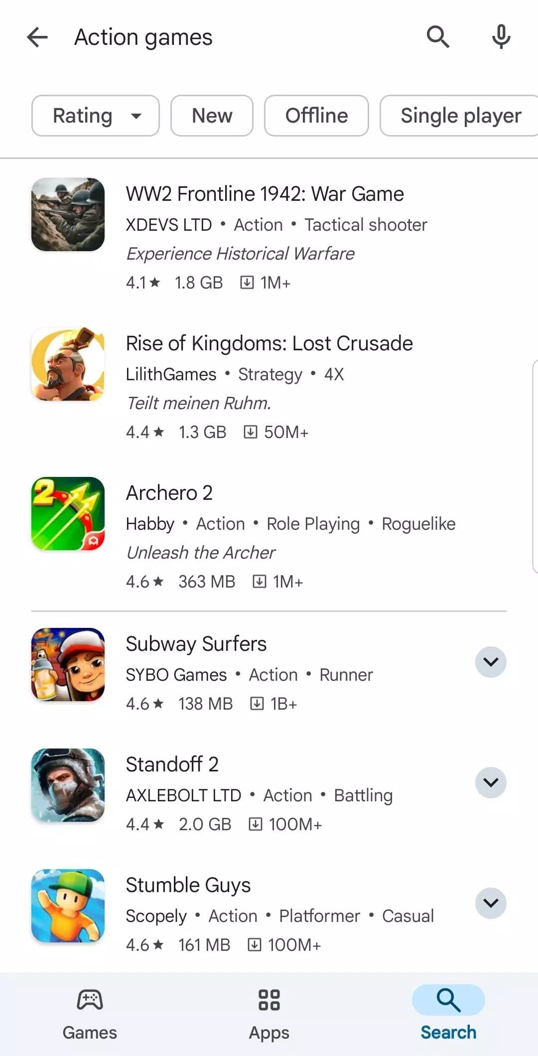 Google Play Store screenshot