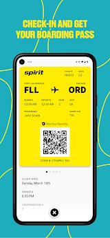 Spirit Airlines screenshot