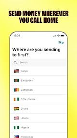 Sendwave screenshot