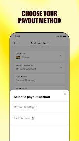 Sendwave screenshot