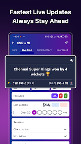 Cricket Live Score screenshot