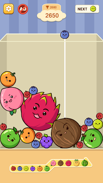 Fruit Merge: Juicy Drop Game screenshot