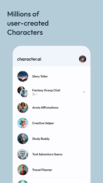 Character AI: Chat, Talk, Text screenshot