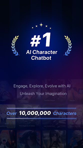 PolyBuzz: Chat with AI Friends screenshot