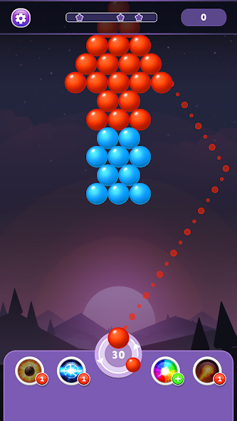 Bubble Shooter Rainbow screenshot