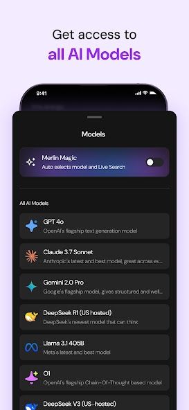 Merlin AI: AI Chat Assistant screenshot