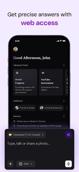Merlin AI: AI Chat Assistant screenshot