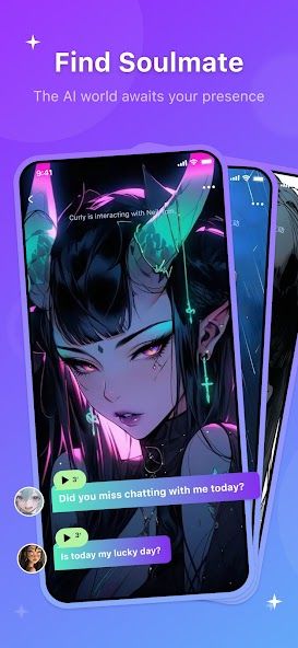 HiWaifu: AI Friend & Waifu Hub screenshot