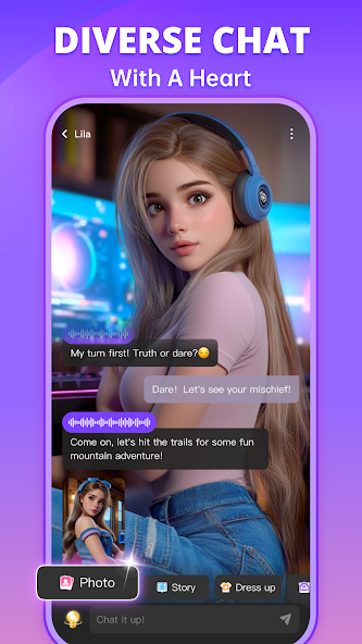 Rosytalk-RP lover AI character screenshot