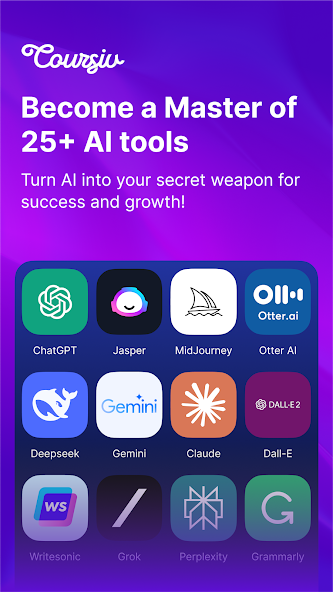 Coursiv: AI Tools Mastery screenshot