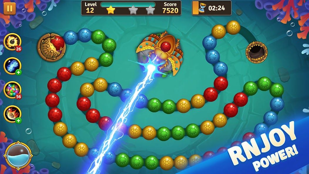 Jungle Marble Blast screenshot