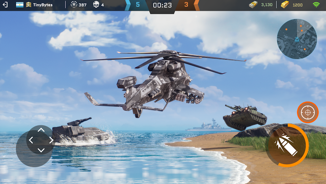 Massive Warfare: Tanks PvP War screenshot