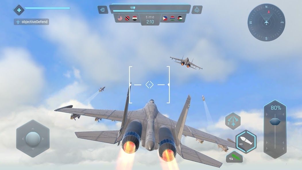 Sky Warriors: Airplane Games screenshot