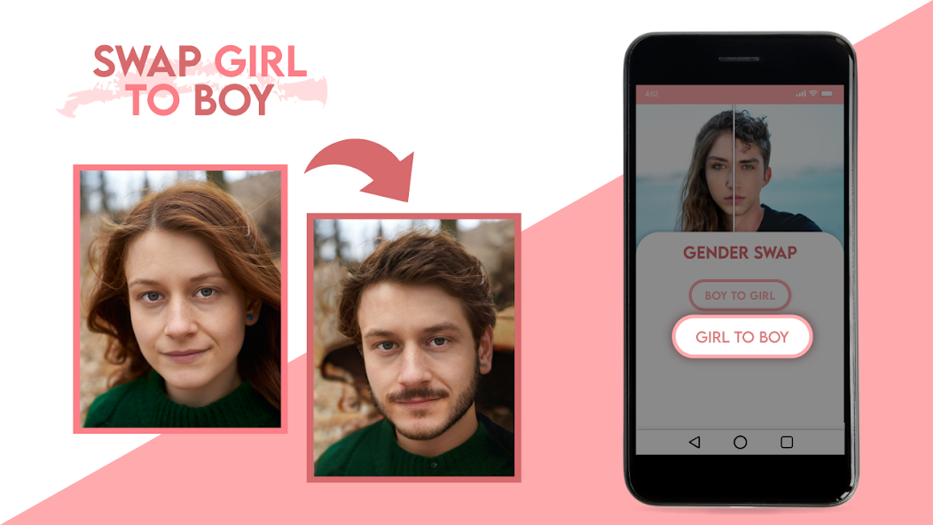 Face Swap Gender Swap&Changer screenshot