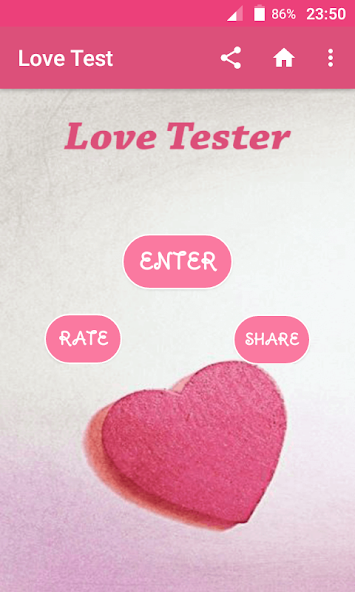 Crush Love Tester screenshot