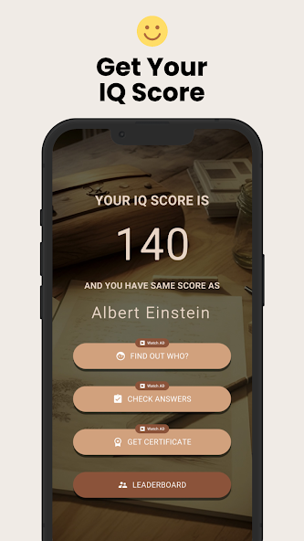 What's my IQ? screenshot