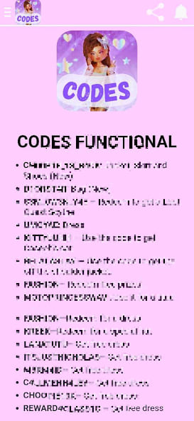 Dress to Impress Codes screenshot